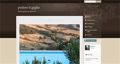 Desktop Screenshot of podereilgiglio.com